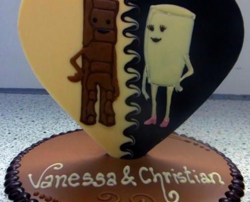 Schokolade mit Wunschtext, Beschriftung, personalisierte Schokolade, Schokolade - Individuell gestaltet